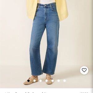 Citizens Of Humanity Blue Straight Leg Jeans